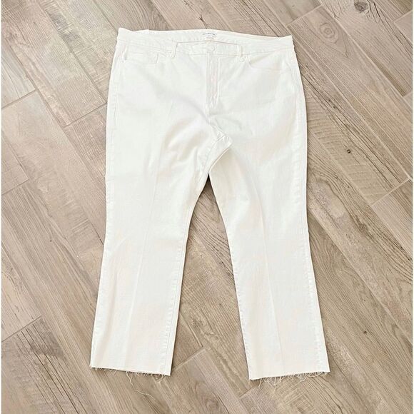 NEW Good American Good Legs Straight Raw Hem Jeans Women’s Plus Size 24 - Picture 2 of 10